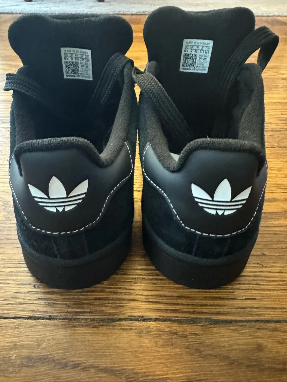Adidas Campus 00s Men's Athletic Sneakers Running Trainers New Size 9.5 Black